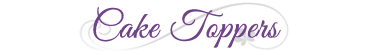 Cake toppers personalizzati